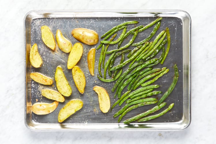 Roast Green Beans