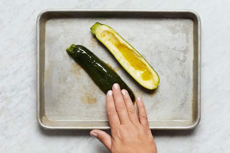 Prep and Roast Zucchini