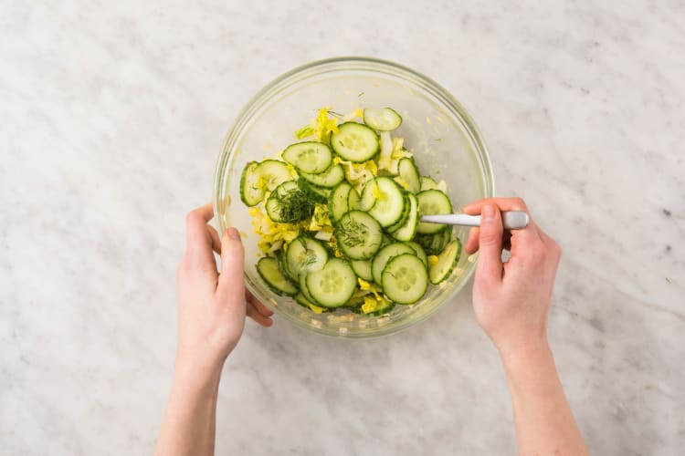 Salade maken