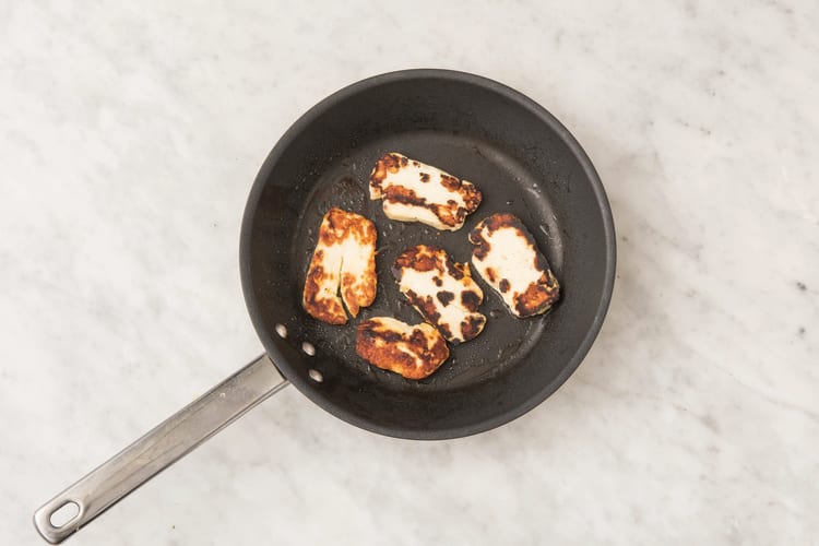 cook haloumi