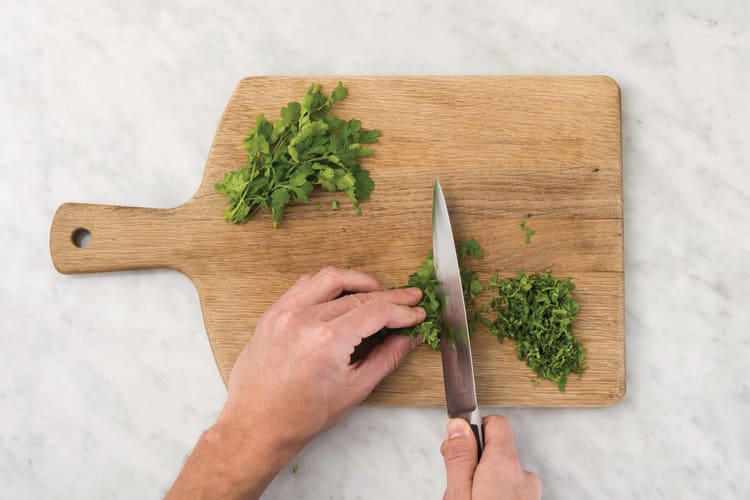Prep the veg