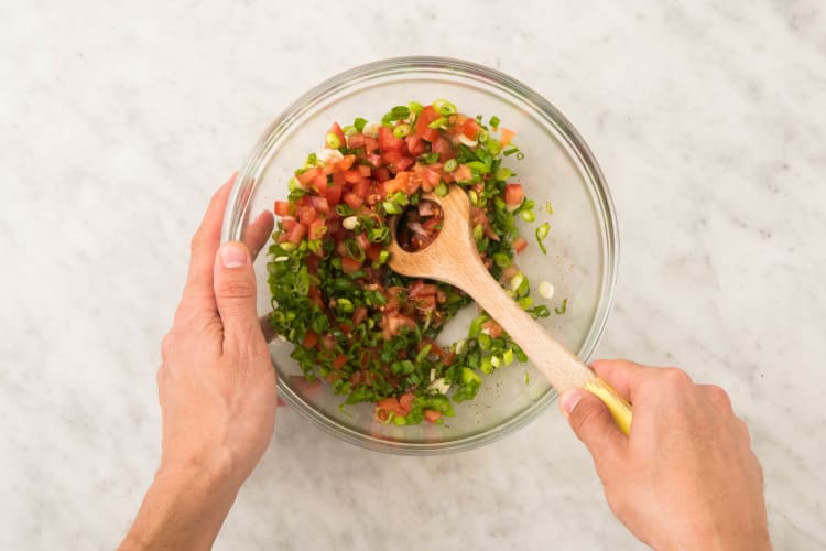 FÜR DAS TABBOULEH