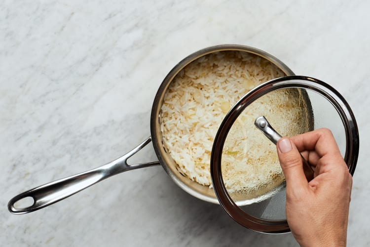 Prep and Cook Rice