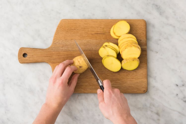 Précuire les pommes de terre