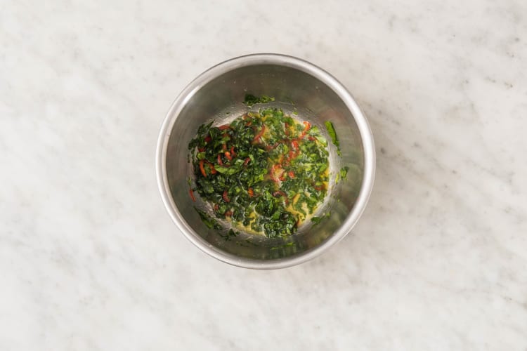 Chimichurri zubereiten