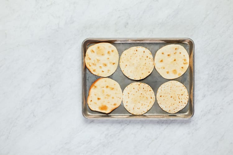 Toast Tortillas