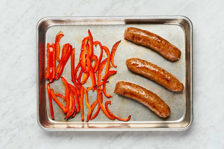 Roast Sausage and Pepper