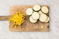 Coupez les légumes