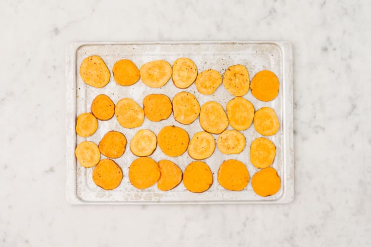 BROIL SWEET POTATOES