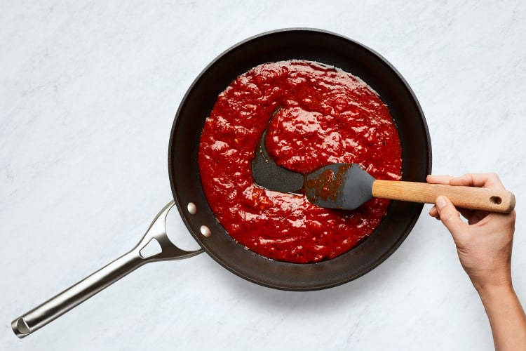 Cook Meatballs and Make Sauce