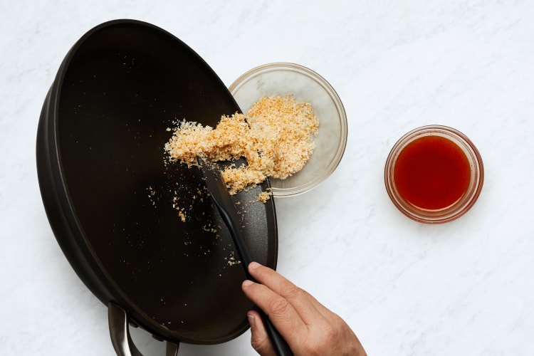 Make Sauce and Toast Coconut