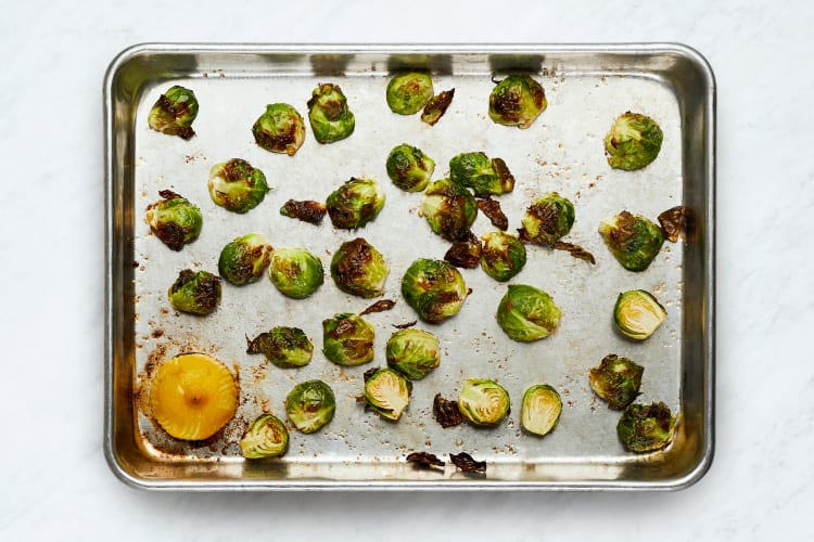 Roast Brussels Sprouts and Lemon