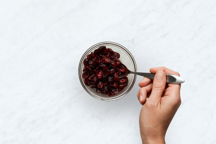 Marinate Cranberries