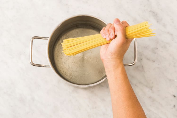 COOK THE PASTA & COUSCOUS