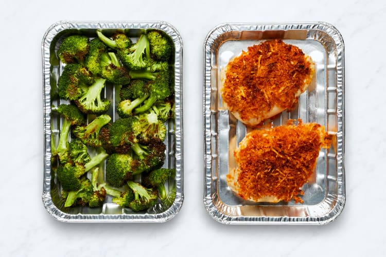 Roast Chicken and Broccoli