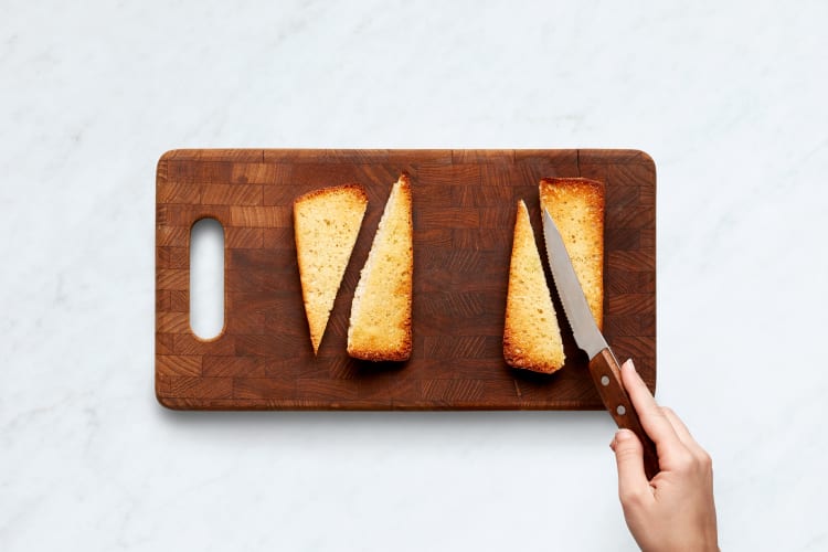 Make Herb Butter Toasts