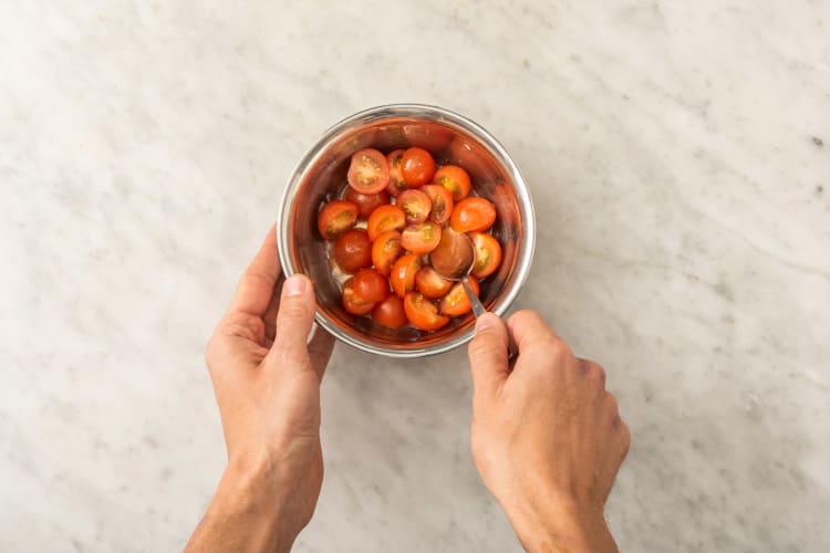 MARINATE TOMATOES