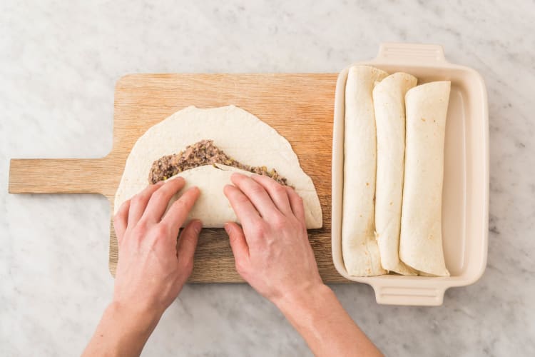 Enchiladas Rollen