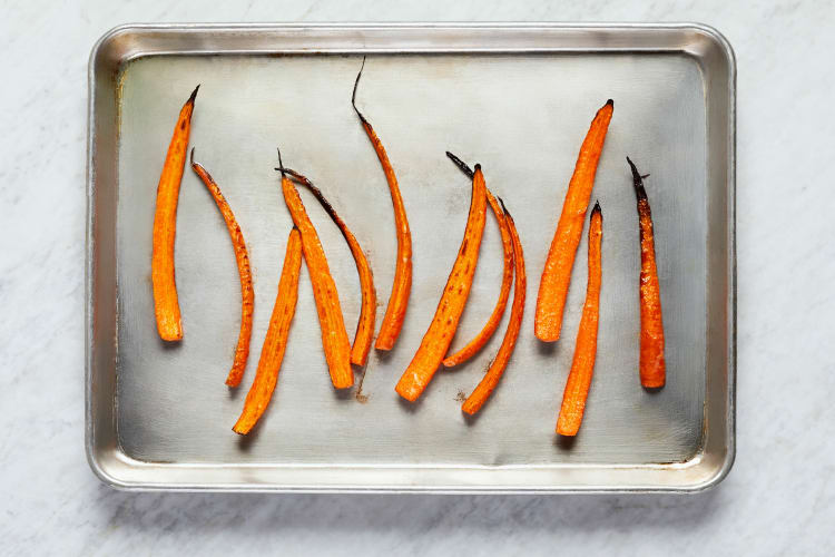 Roast Carrots and Prep