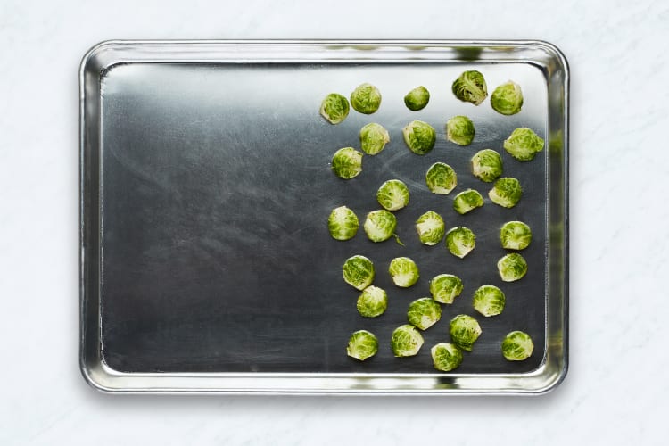 Arrange Brussels Sprouts