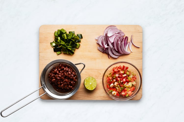 Prep and Make Pico de Gallo