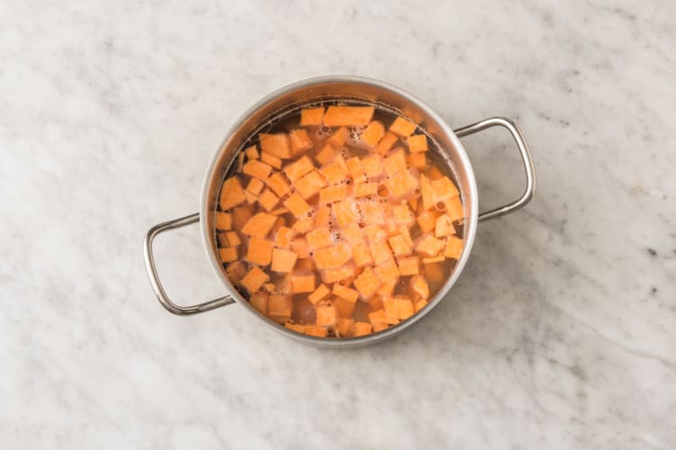 START SWEET POTATOES