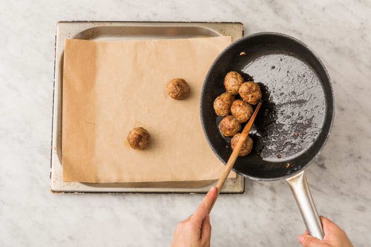 COOK MEATBALLS