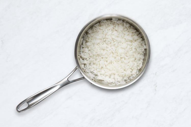 Cook Rice and Prep