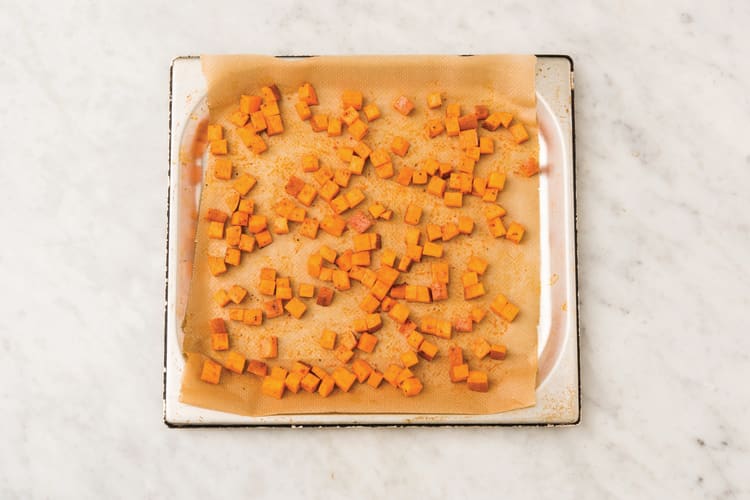 BAKE THE SWEET POTATO