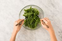 Préparer la salade