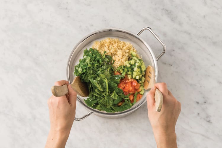 Prep the tabbouleh