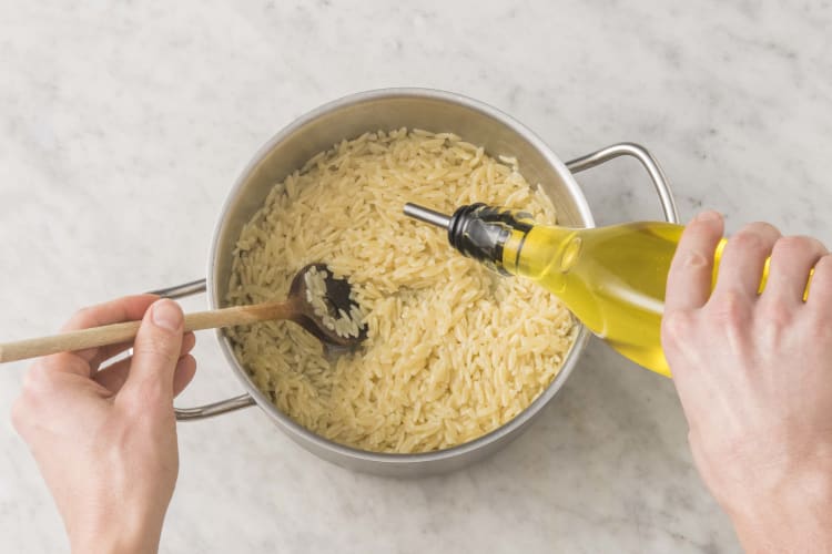 Cook the Orzo