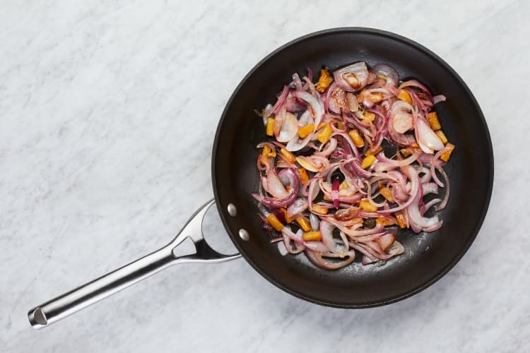 Caramelize Onion and Pineapple