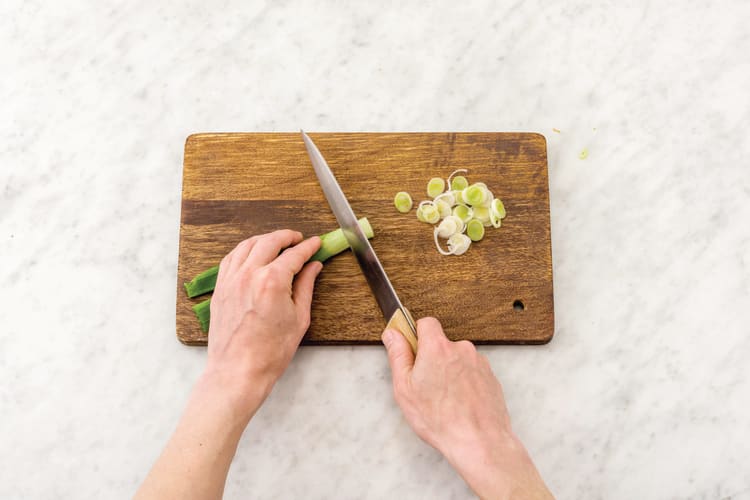 Prep the veggies