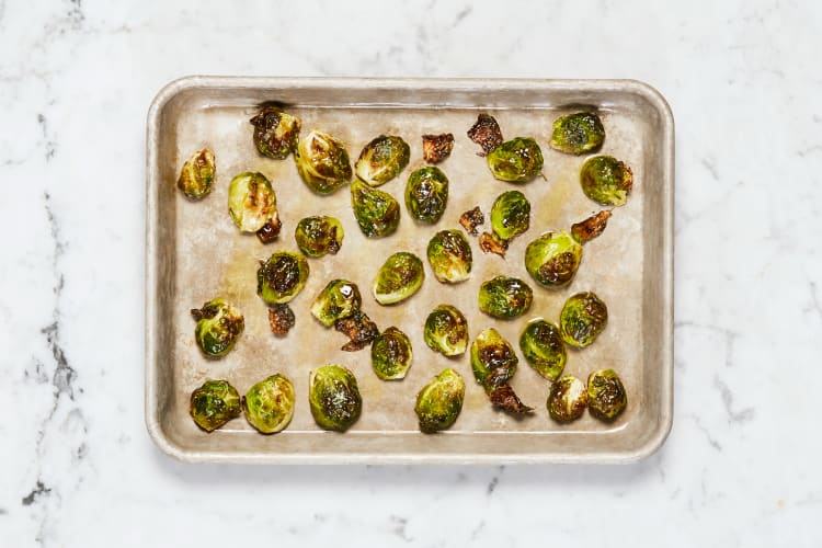 PREP AND ROAST BRUSSELS SPROUTS