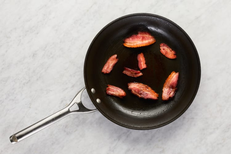 Cook Almonds & Bacon