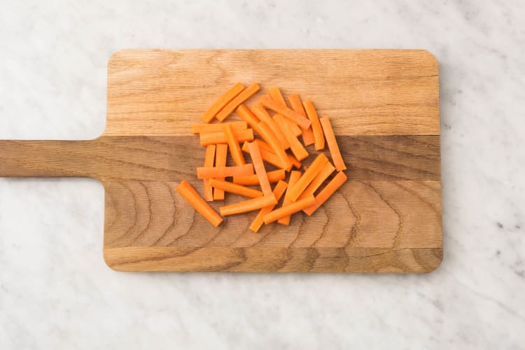 Roast the carrots
