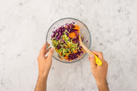 Préparer la salade