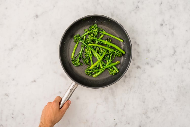 Cook the broccoli