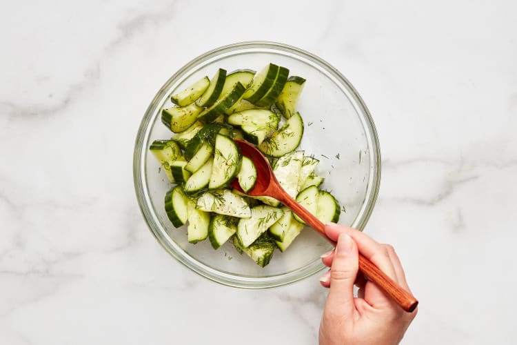 Make Cucumber Salad