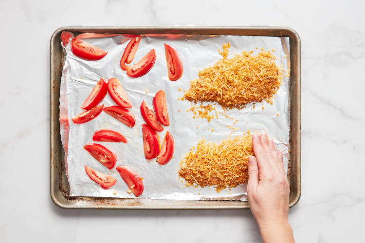 Prep Tomatoes & Chicken