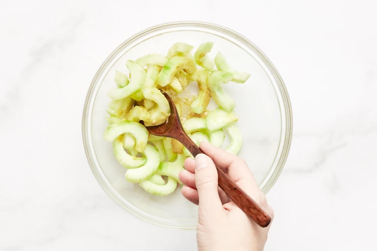 Marinate Cucumbers