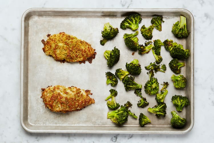 Roast Chicken and Broccoli