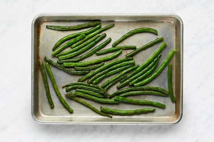 Prep and Roast Green Beans