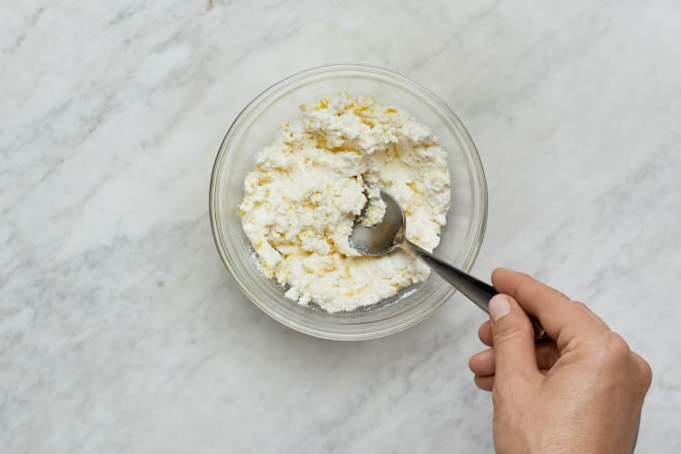 Cook Pasta and Mix Ricotta