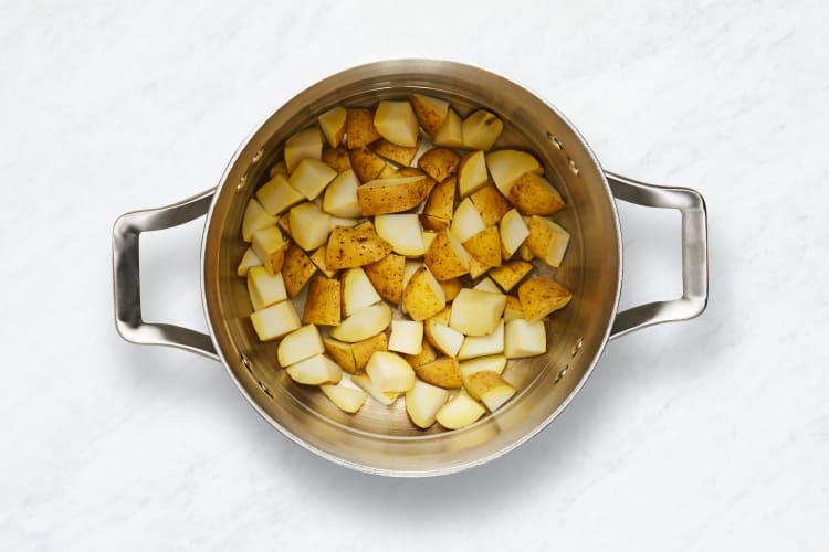 Prep and Cook Potatoes