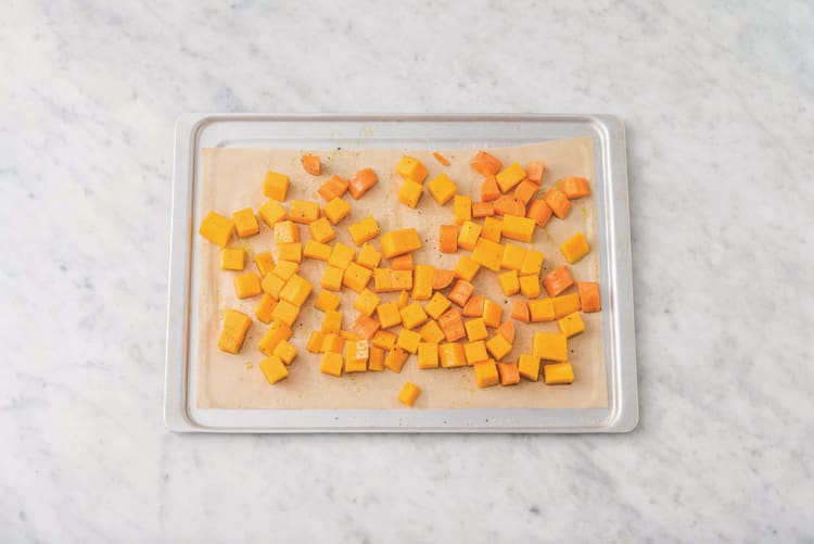 Roast the pumpkin