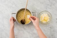 Risotto afmaken