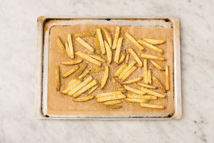 Bake the fries