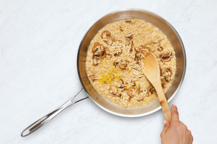 Brown Butter and Finish Risotto